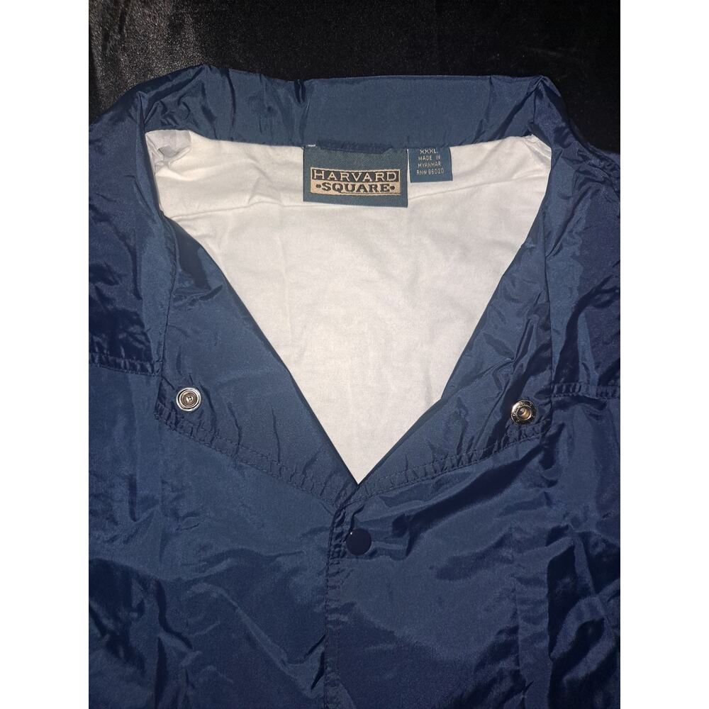 Harvard Square Men's Windbreaker jacket Mens Size XXXL